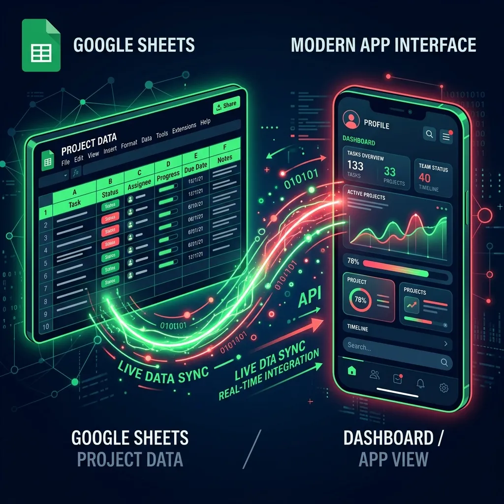 Quy trình tạo app từ google sheet đơn giản và hiệu quả nhất cho doanh nghiệp vừa và nhỏ