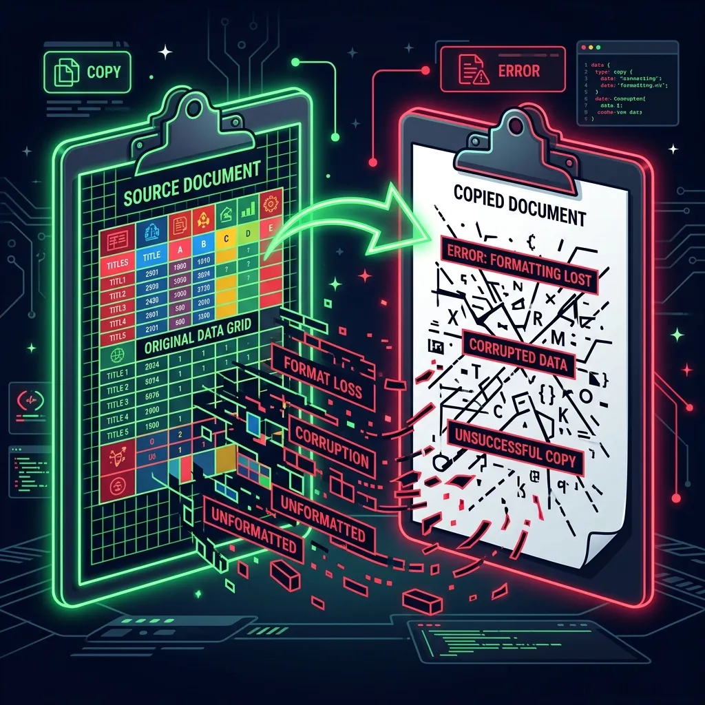 khắc phục lỗi excel bị mất định dạng