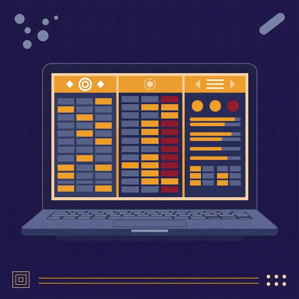 File Excel quản lý công nợ nhà cung cấp với cảnh báo hạn thanh toán