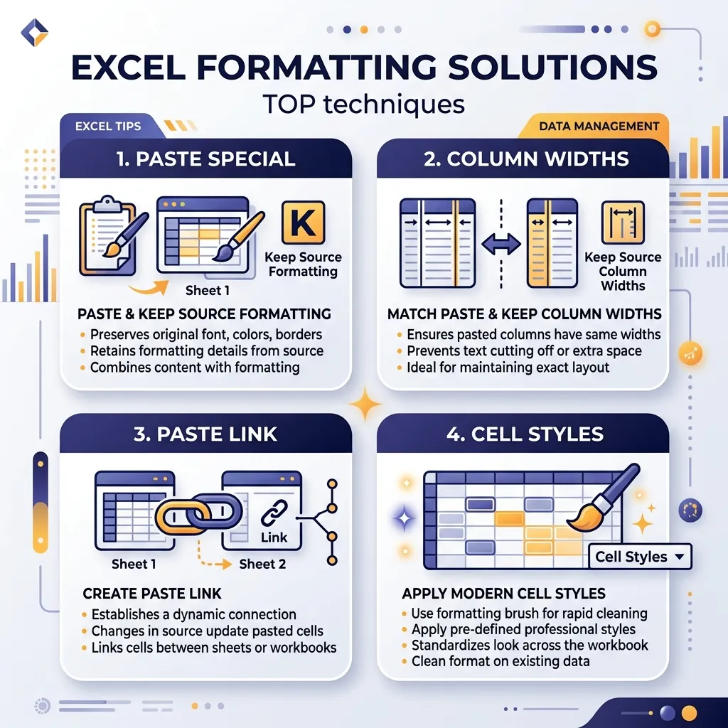 4 phương pháp khắc phục lỗi mất định dạng Excel