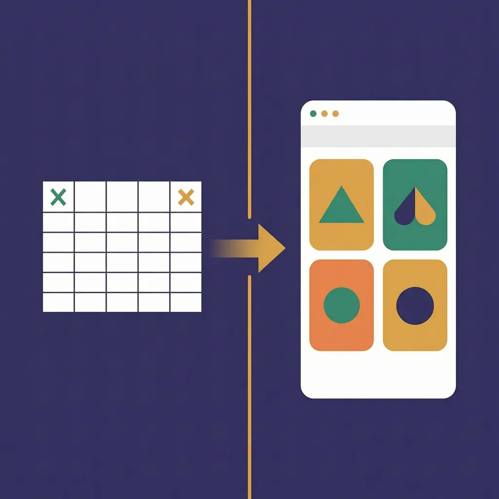 Chuyển từ Excel sang web app phân loại khách hàng cho shop