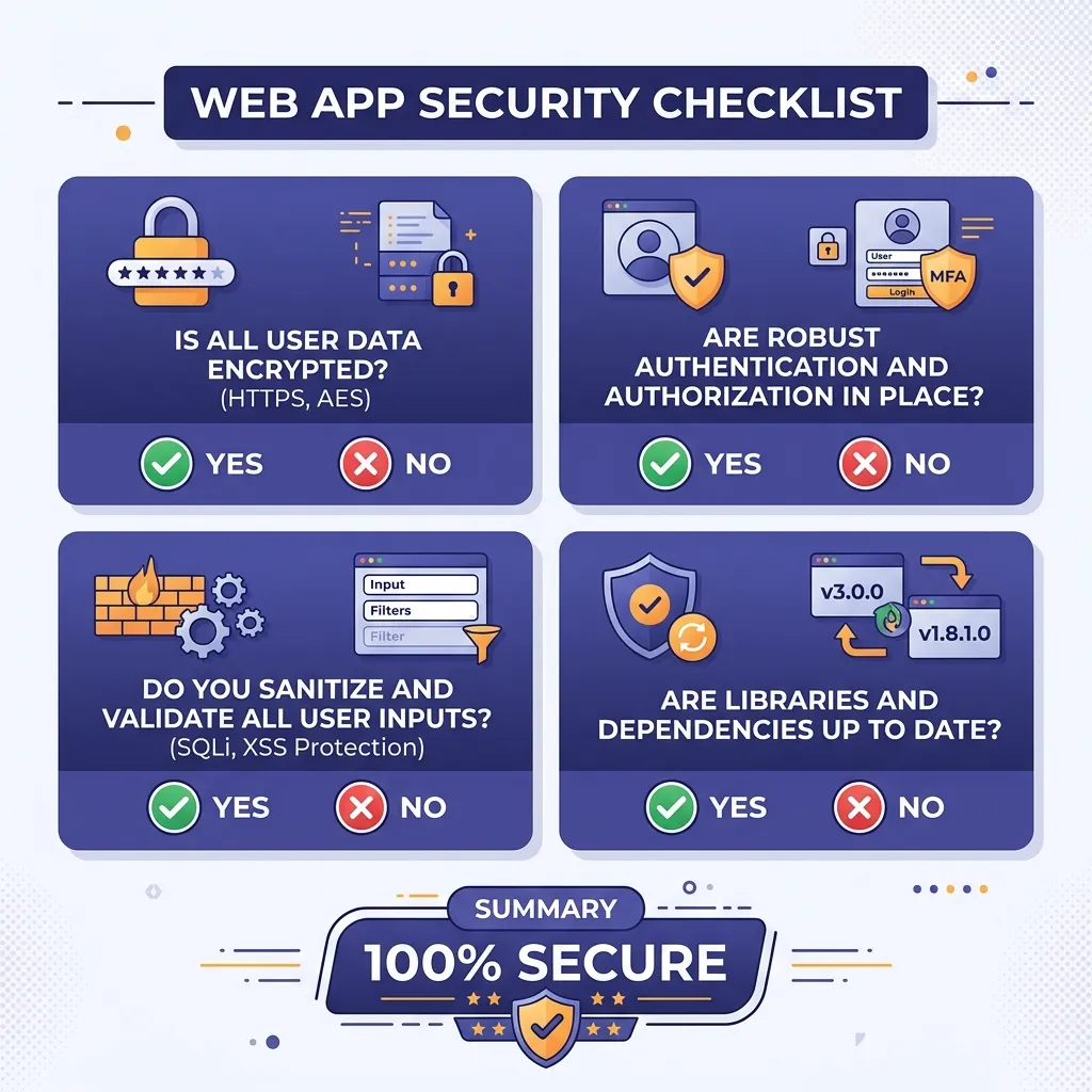 Checklist 4 câu hỏi đánh giá mức độ an toàn bảo mật