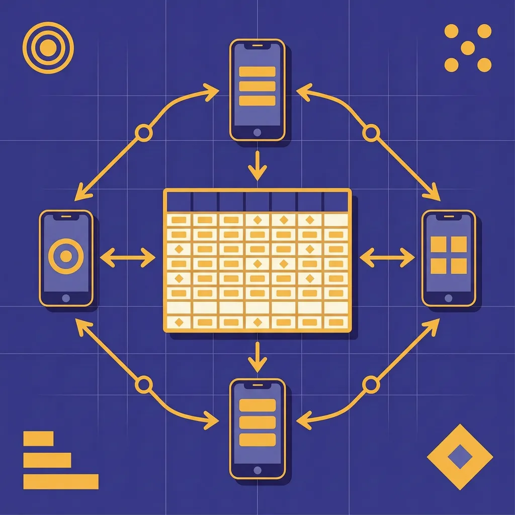 Sơ đồ gom đơn từ nhiều app bán hàng vào một bảng Excel duy nhất
