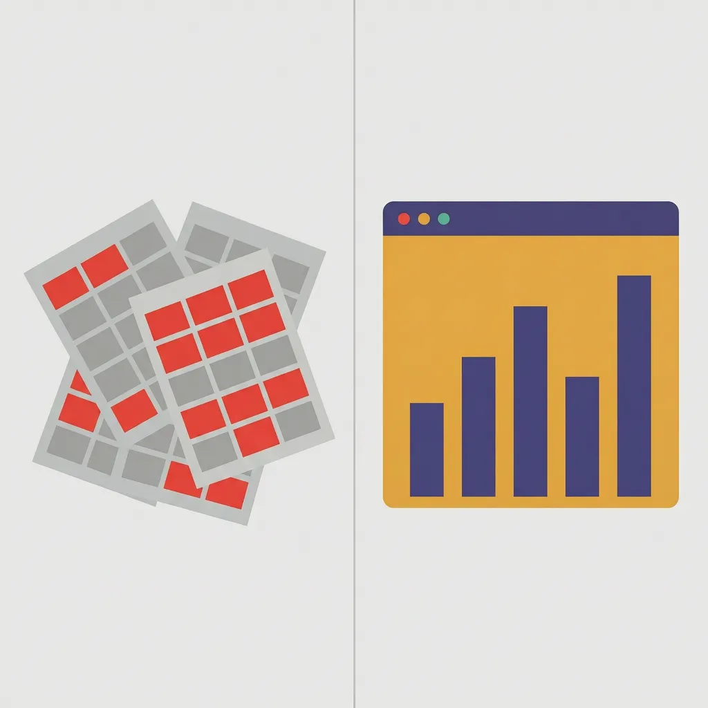 Excel vs phần mềm quản lý công nợ: khi nào giữ Excel, khi nào phải chuyển